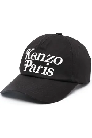 Kenzo Accessoarer, Herr, ONE Size, Bomull, Svarta kepsar med Verdy-signatur