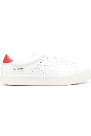 Kenzo Skor, Herr, 42 EU, Läder, Låga sneakers i läder