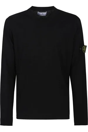 Stone Island Stickade tröjor & koftor, Herr, S, Casual Stickad Tröja