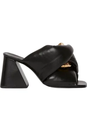 J.W.Anderson Skor, Dam, 38 EU, Läder, Högklackade mules