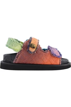 Kurt Geiger Skor, Dam, 39 EU, Läder, Flatsandaler