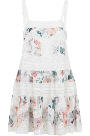 ZIMMERMANN Klänning, Dam, M, Bomull, Acacia Lace Mini Dress