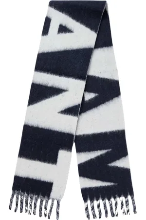 Isabel Marant Accessoarer, Herr, ONE Size, Gradient Alpaca Wool Scarf