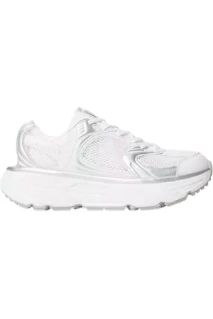 Twin-Set Skor, Dam, 38 EU, Vita Sneakers Löpning I Tessuto
