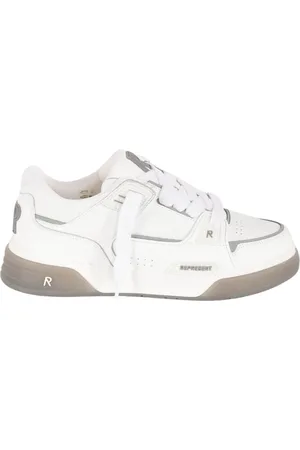 Represent Skor, Herr, 40 EU, Läder, Lädersneakers med Logodetaljer