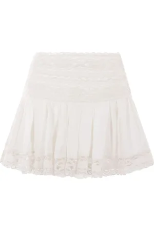 Isabel Marant Kjol, Dam, S, Linne, Vit Linnekjol