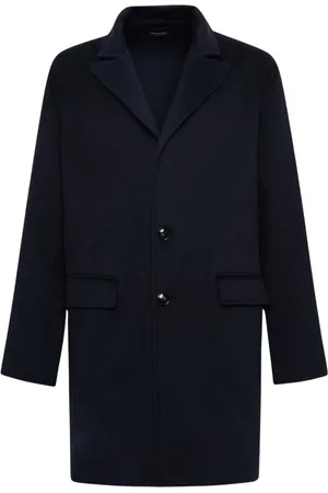 Kiton Kappa, Herr, L, Lyxig Cashmere Double Cloth Kappa