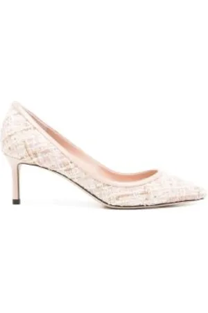 Jimmy Choo Skor, Dam, 38 1/2 EU, Läder, Romy 60 Pumps