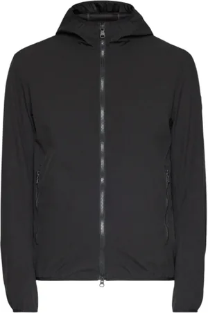 Colmar Jacka, Herr, L, Svart Jerseyjacka med Modernt Logotyp