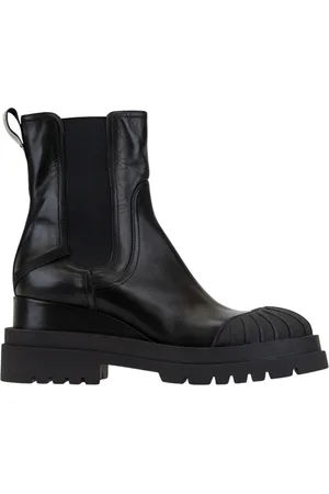 Premiata Skor, Dam, 40 EU, Läder, Dam Slip On Läder Ankelstövlar