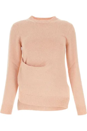 Jil Sander Stickade tröjor & koftor, Dam, XS, Bomull, Rundhalsstickat