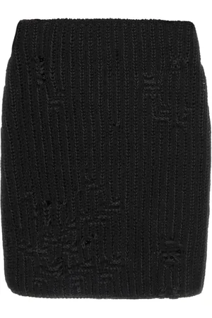J.W.Anderson Kjol, Dam, S, Bomull, Cotton Acrylic Mini Skirt