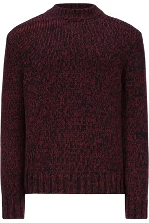 Moncler Stickade tröjor & koftor, Herr, M, Färgblock Rund Hals Tröja