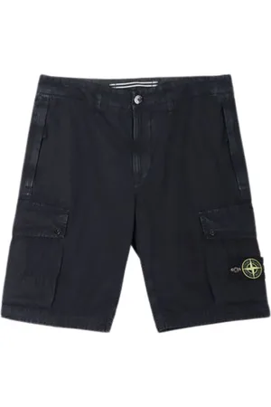 Stone Island Shorts, Herr, W34, Bomull, Bermuda Slim Shorts