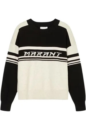 Isabel Marant Stickade tröjor & koftor, Dam, M, Bomull, Rundhalsstickat