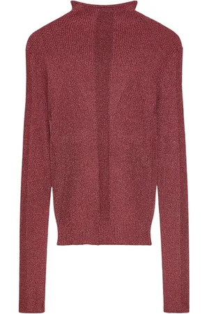 Patrizia Pepe Stickade tröjor & koftor, Dam, M, Essential Lurex Turtleneck