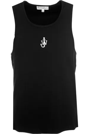 J.W.Anderson Topp, Herr, L, Anchor Broderad Tank Top