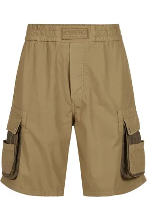 Iceberg Shorts, Herr, M, Bomull, Parachute Canvas Bermuda Shorts