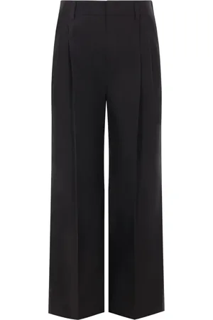 Brunello Cucinelli Byxor, Dam, 2Xs, Bomull, Monili Lösa Bomullbyxor