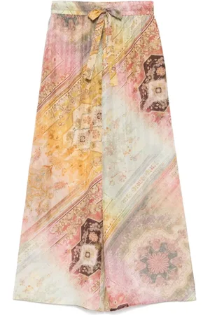 ZIMMERMANN Byxor, Dam, M, Tallow Relaxed Pant