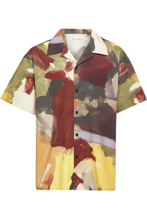 J.W.Anderson Skjorta, Herr, S, Grön Camp Collar-skjorta