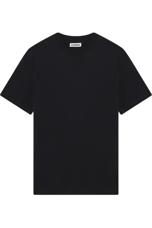 Jil Sander Topp, Herr, S, Bomull, Kortärmad T-shirt med rund hals
