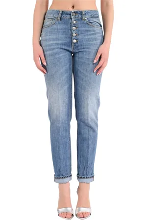 Dondup Jeans, Dam, W31, Bomull, Lågt sittande löst sittande jeans, 5 fickor