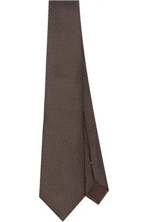 CANALI Accessoarer, Herr, ONE Size, Lyxig Sidenslips Tillverkad i Italien