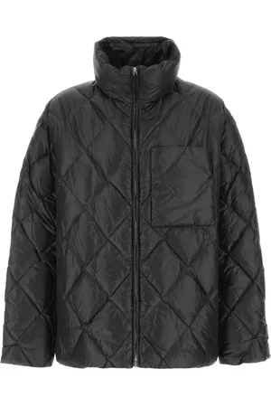 Jil Sander Jacka, Herr, L, Nylon, Stilren svart dunjacka i nylon