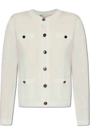 Tory Burch Stickade tröjor & koftor, Dam, L, Ullkofta `Kendra`