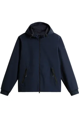 Woolrich Jacka, Herr, S, Blå Zip Hoodie Tröja