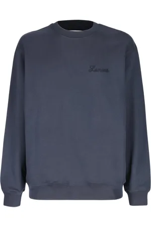 LANEUS Sweatshirts & Hoodies, Herr, S, Bomull, Bomull rund hals tröja