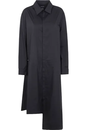 Y-3 Klänning, Dam, S, Bomull, Casual Skjortklänning