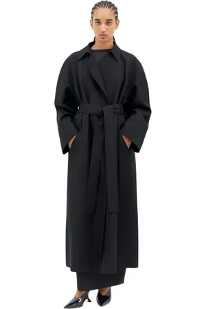 Khaite Kappa, Dam, S, Canvas Weave Classic Collar Coat