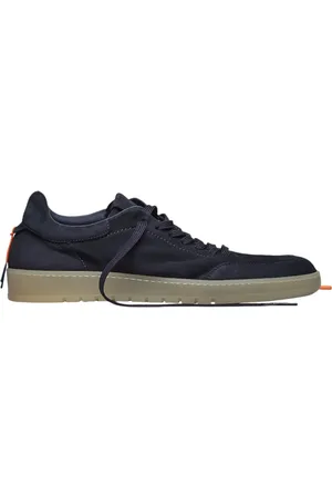 Barracuda Skor, Herr, 43 EU, Läder, Blå Vintage Navy Sneakers