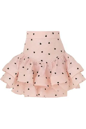 ZIMMERMANN Kjol, Dam, S, Bomull, Crush Flip Mini Skirt