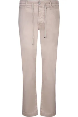 Jacob Cohen Byxor, Herr, W30, Bomull, Linen and Cotton Byxor