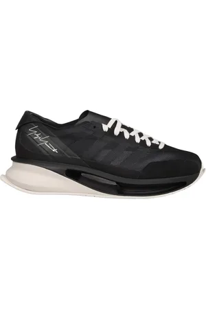 Y-3 Skor, Herr, 41 1/2 EU, Läder, Mesh Sneakers med läderdetaljer