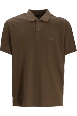 C.P. Company Topp, Herr, M, Grön Pikétröja Kortärmad
