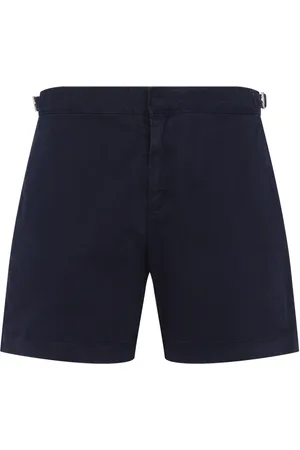 Orlebar Brown Shorts, Herr, W32, Bomull, Blå Bermuda Shorts för Män