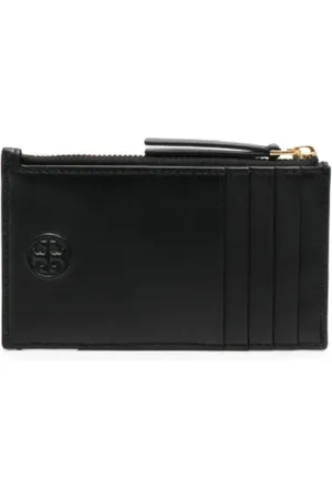 Tory Burch Accessoarer, Dam, ONE Size, Svarta Plånböcker för Kvinnor