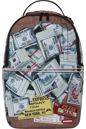 Sprayground Väska, unisex, ONE Size, Overnight Express Ryggsäck i Vit Brun