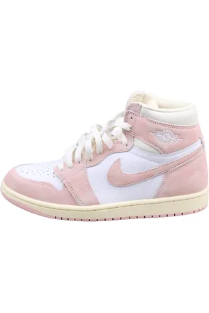 Jordan Skor, Herr, 43 EU, Läder, Washed Retro High OG Sneakers