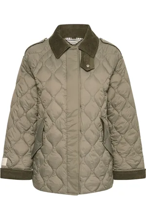Part Two Jacka, Dam, 2Xl, Quilted Jacket Smokey Olive