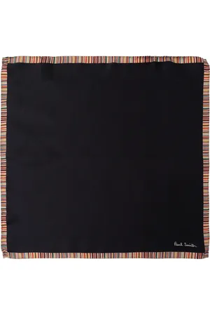 Paul Smith Accessoarer, Herr, ONE Size, Sidenficknäsduk med logotryck