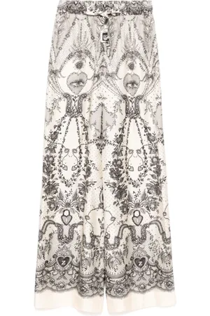 ZIMMERMANN Byxor, Dam, S, Palazzo Silk Byxor