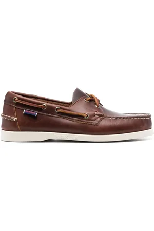 SEBAGO Skor, Herr, 43 EU, Läder, Bruna Sandaler för Män