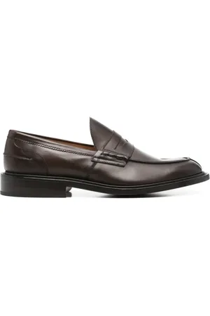 TRICKERS Skor, Herr, 44 EU, Läder, Klassisk Läder Loafer Sko