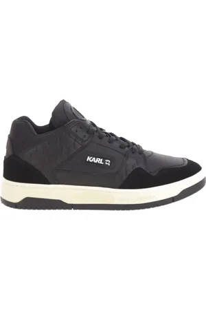 Karl Lagerfeld Skor, Herr, 40 EU, Läder, Kounter KC Mid Lace Sneakers