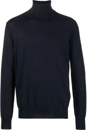 Jil Sander Stickade tröjor & koftor, Herr, 2Xl, Elegant tröja i ull